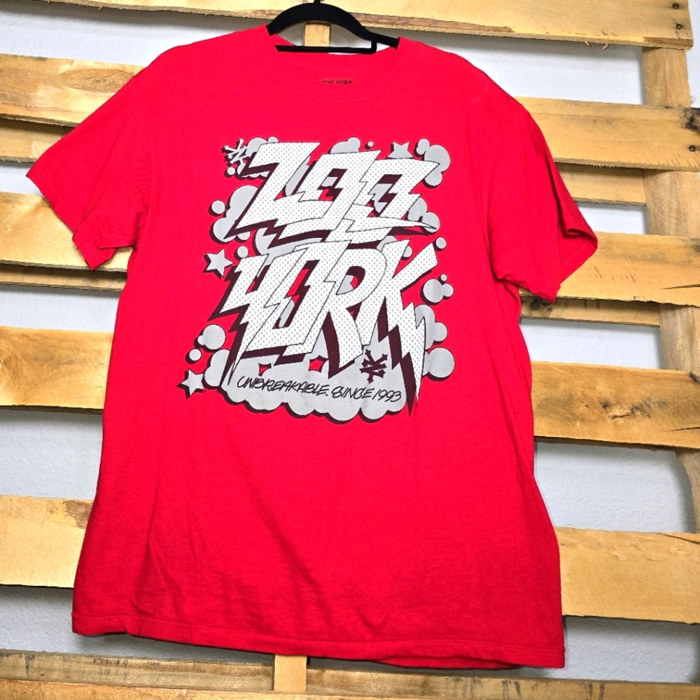 Red Graphic T-Shirt Size:M